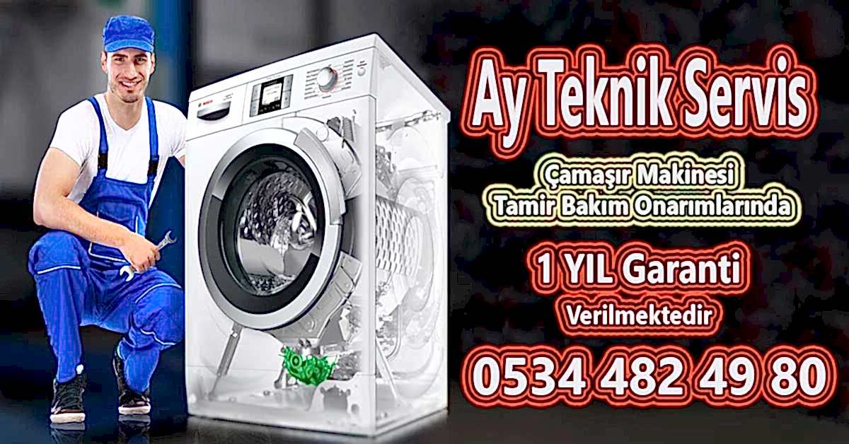Çamaşır makinesi tamir ve servis hizmetinde 1 yıl garanti sunmaktayız